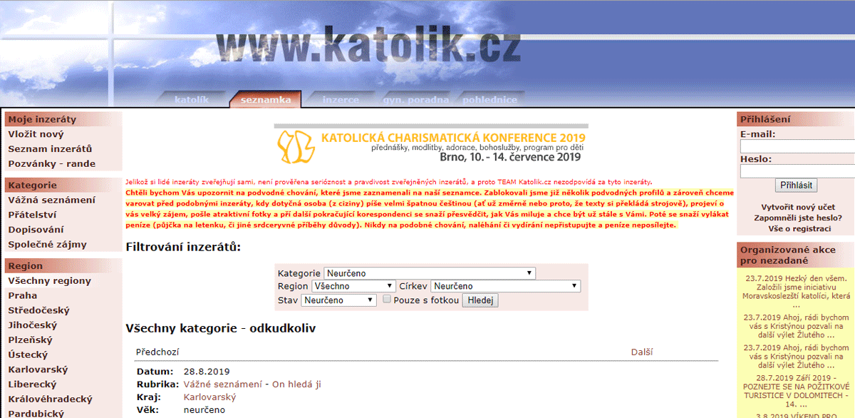 www katolik cz seznamka